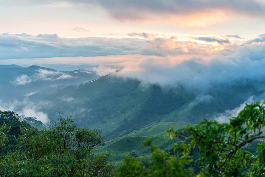 Sonnenuntergang in Monteverde