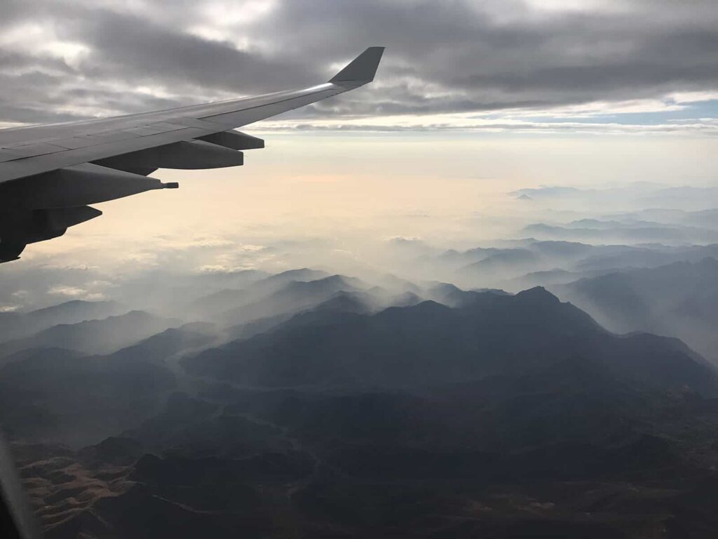 Peru Anflug|Peru Zollzettel