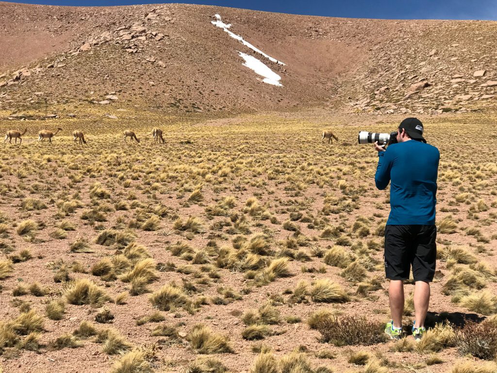 Fotograf Atacama Wüste